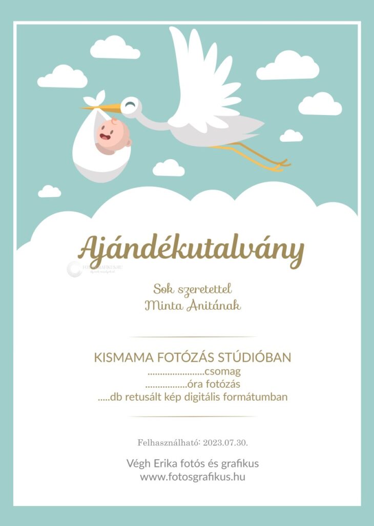 fotózás ajándékutalvány